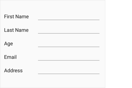 Showing the fields in Xamari.Forms DataForm