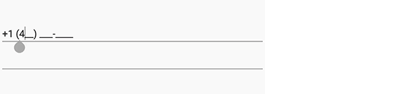 Xamarin.Forms Masked Entry with lost focus validation.
