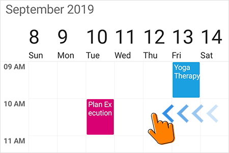 Navigation support in Xamarin.Forms Scheduler