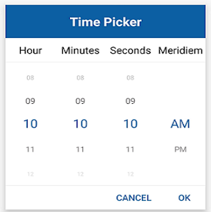 Xamarin.Forms Time Picker control with Format hh_mm_ss_tt